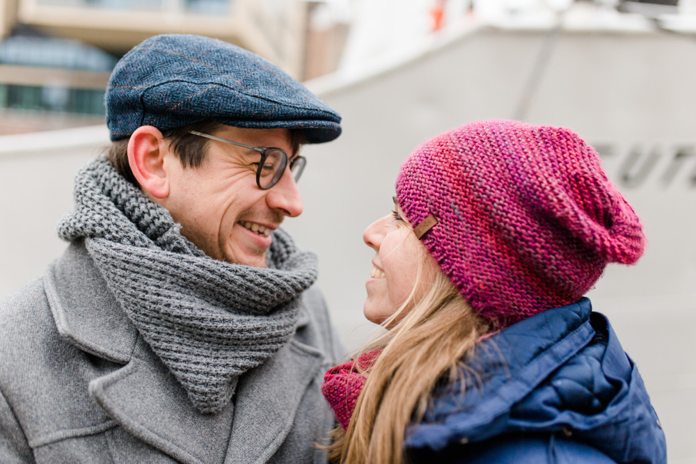 Freunde-Fotoshooting in der Speicherstadt und Hafencity